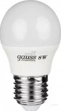 lampa-svetodiodnaya-shar-e27-gauss-elementary-8vt-230v-belyy