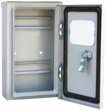 Щиток металлический ЩРУнг-1н-6 IP54 290х190х140 замок АЛЛЮР