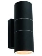 Светильник уличный/садовый бра 2x35W GU10 60x110x170 черный/черный MISTERO ARTELAMP A3302AL-2BK